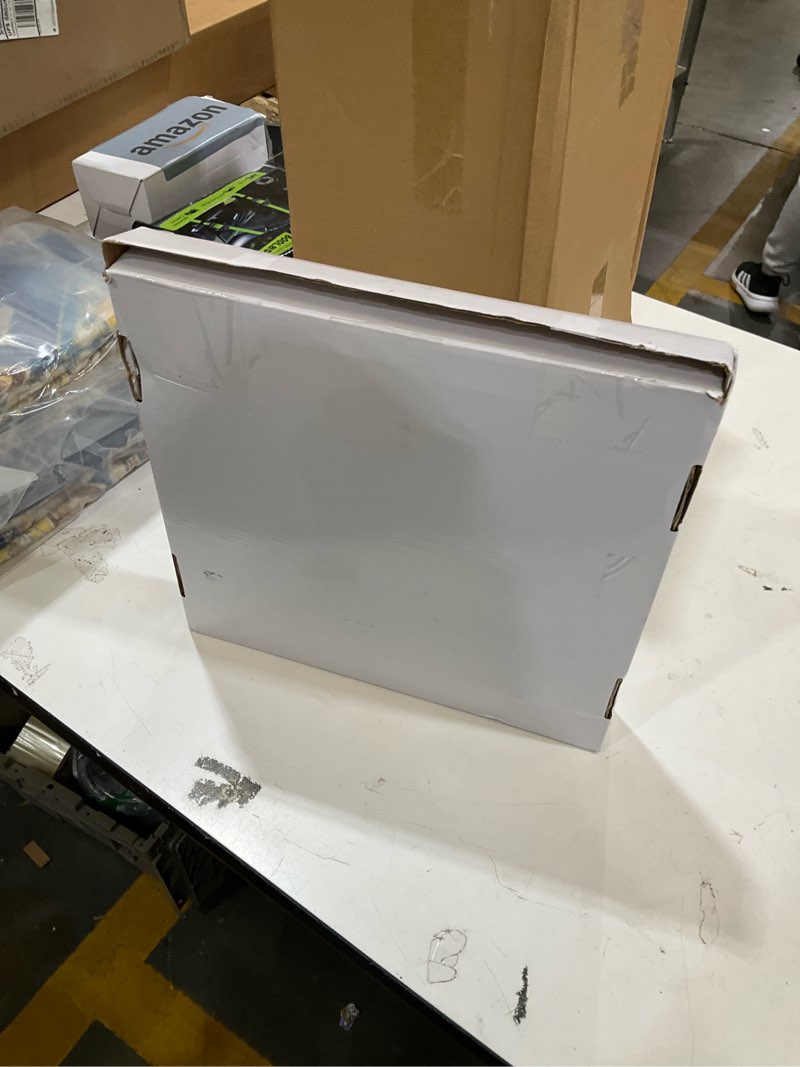 Condition photo showing As Is for PENGHONG Vintage Wooden Wall Clock for Bedroom - 12 Inch Silent Round Clock Battery Operated with St