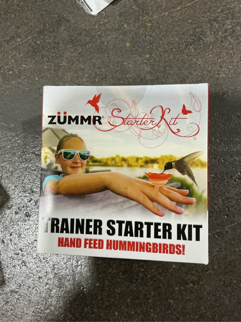 Condition photo showing New/Like New for ZUMMR Hummingbird Ring Feeder Starter Kit
