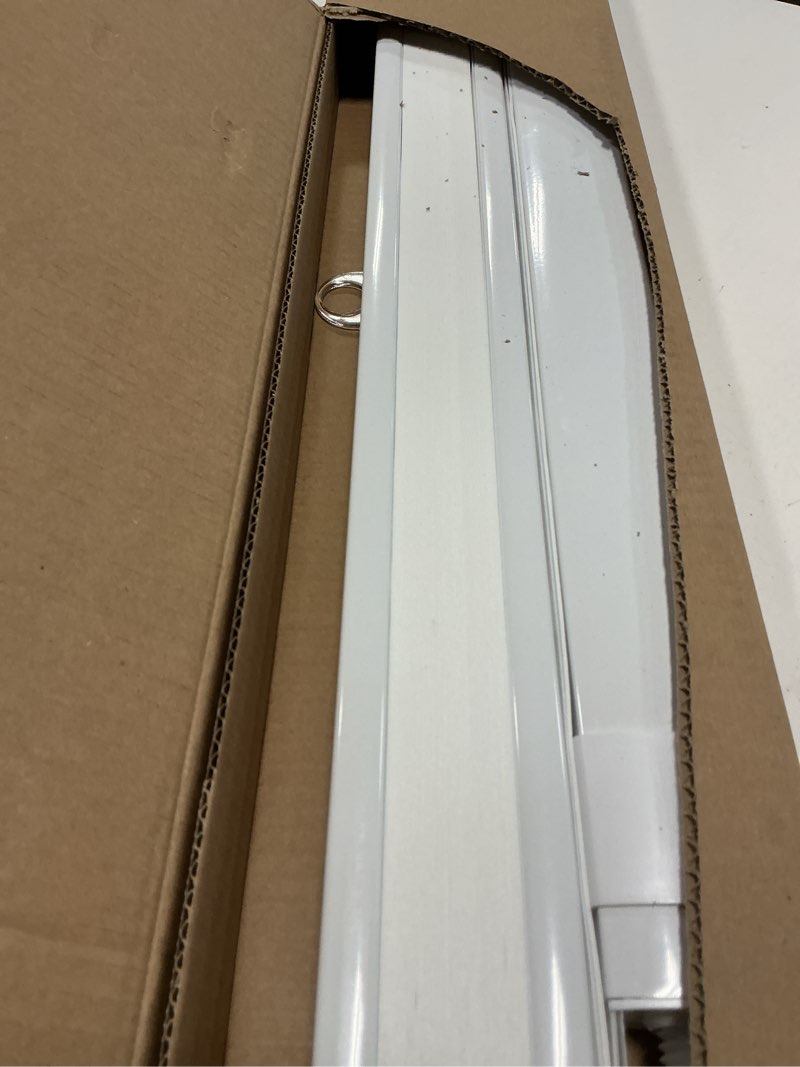 Condition photo showing Good Condition for LazBlinds No Tools No Drill Cordless Cellular Shades, Top Down Bottom Up (TDBU) Honeycomb Shades for Home, Light Filtering Thermal Insulation Blinds for Windows, 23" W x 64" H, Beige Light Filtering - Beige 23" W x 64" H