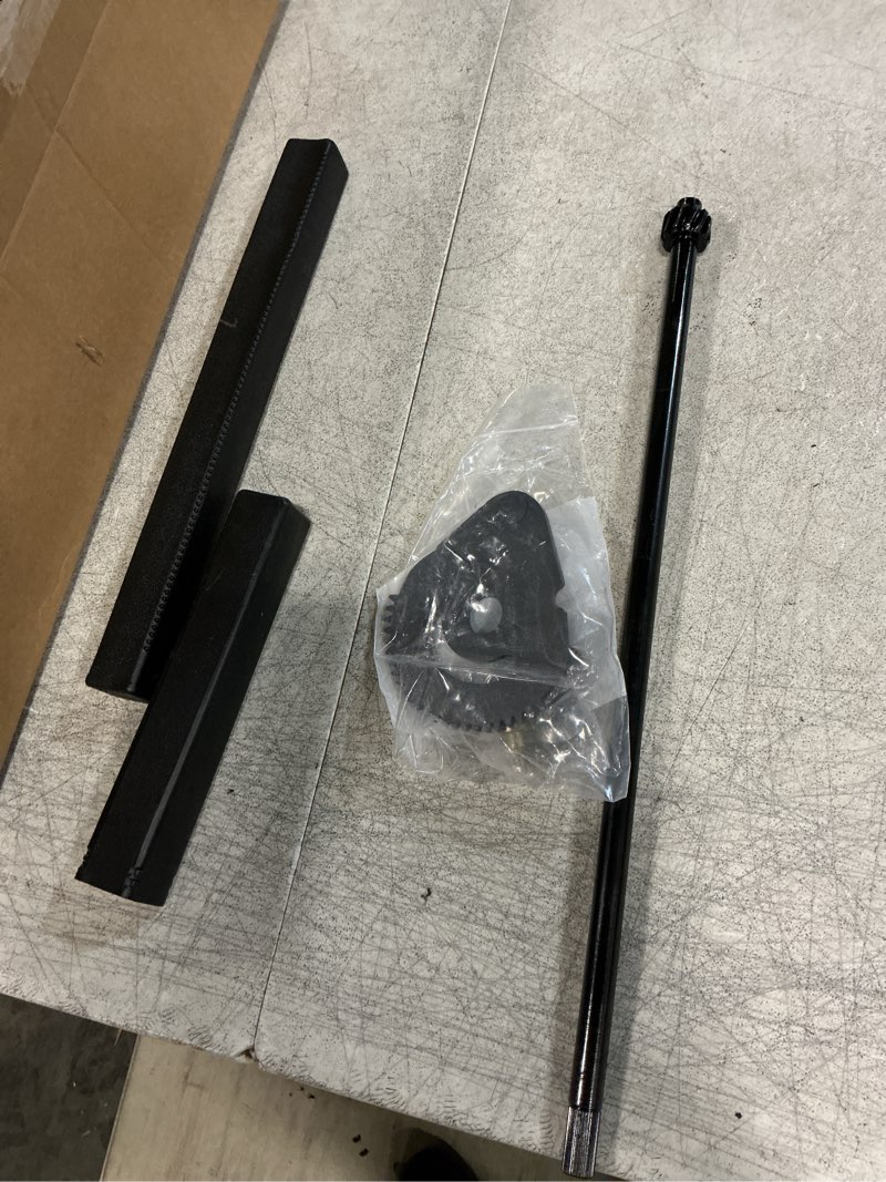 Condition photo showing New/Like New for complete steering rod shaft and gear kit for for craftsman and for troy lawnmowers ensures smooth operation and durability