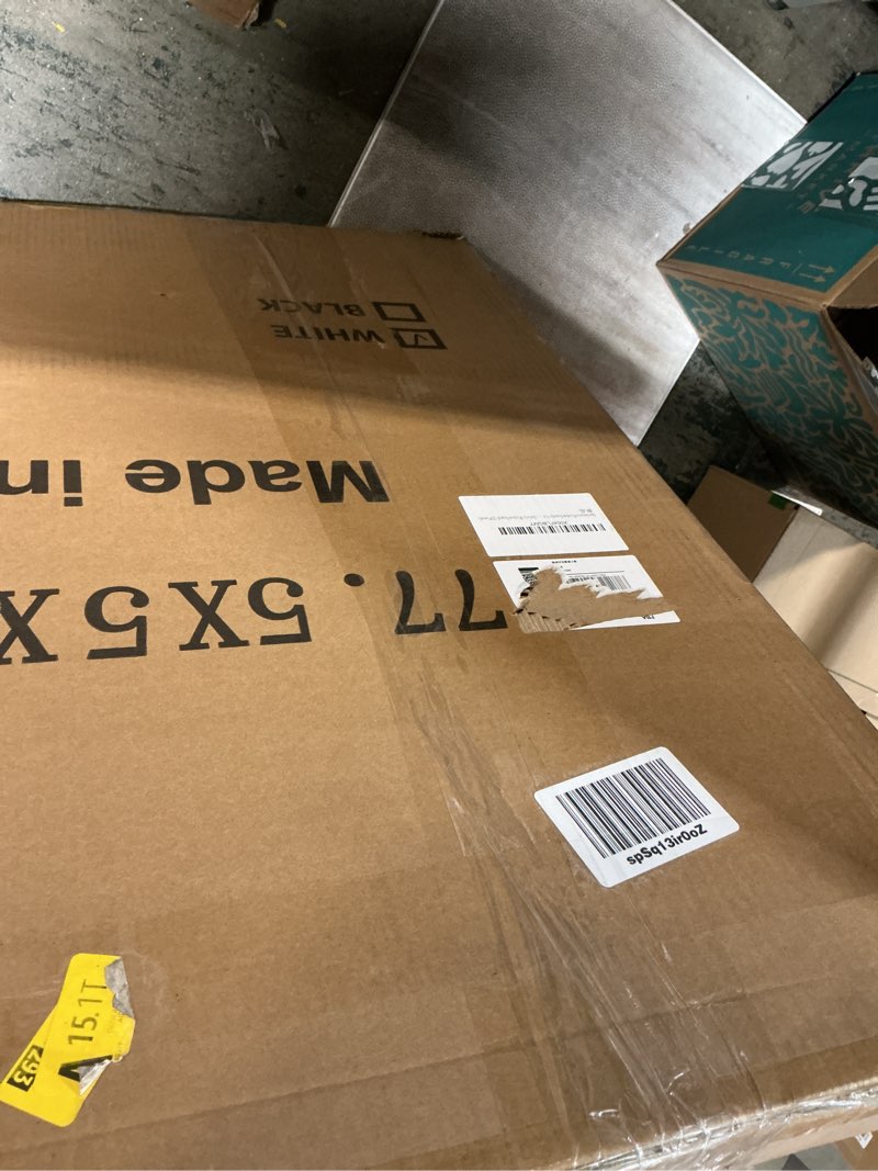 Condition photo showing New/Like New for Window Guards for Children, Fit 33.5"-63" Wide Window Security Bar, White Window Bars Security Inside, 29.92inch High Child Safety Window Guard (2 Piece) 2 piece (33.5"-63")