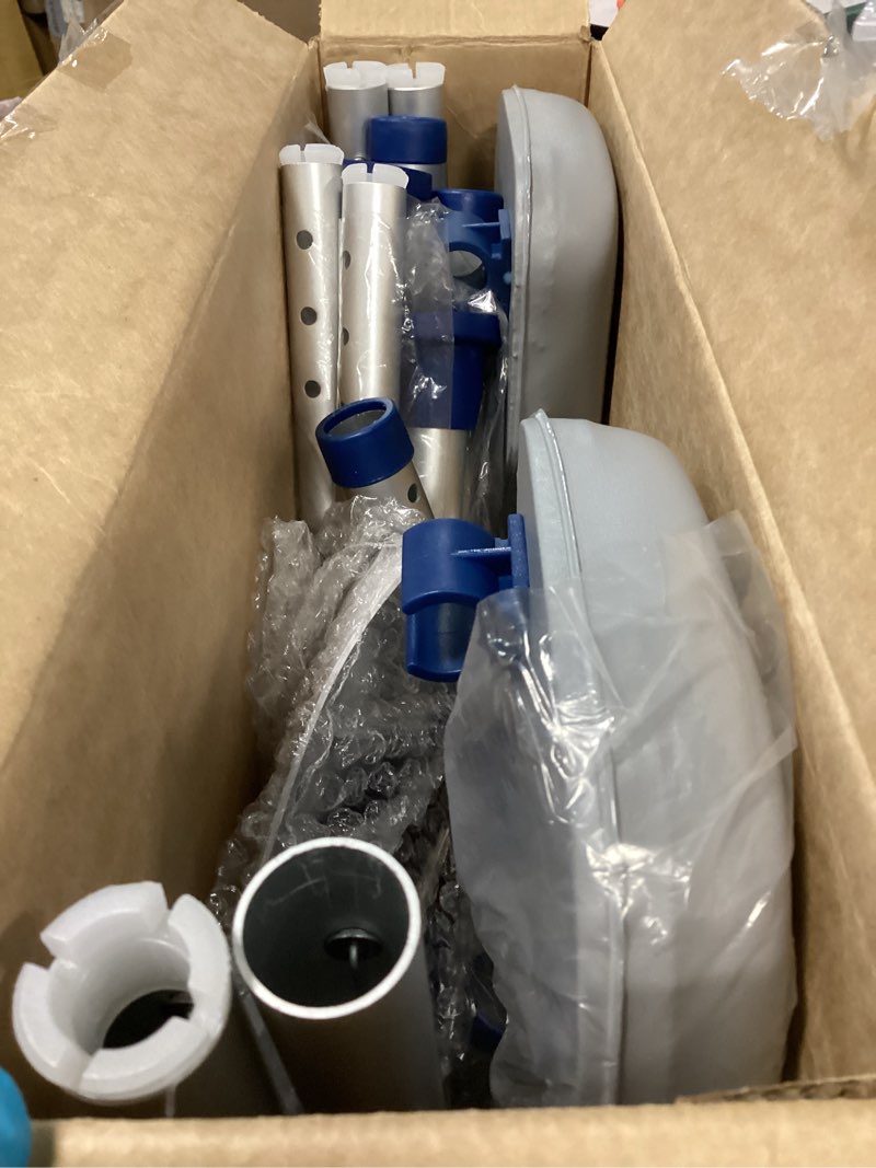 Condition photo showing Good Condition for Toilet Seat Risers for Seniors, Raised Toilet Seat with Padded Handles & Seat, 400 LBS Raised Toilet Seat with Adjustable Height & Width for Pregnant, Disabled, Handicapped,(Blue)