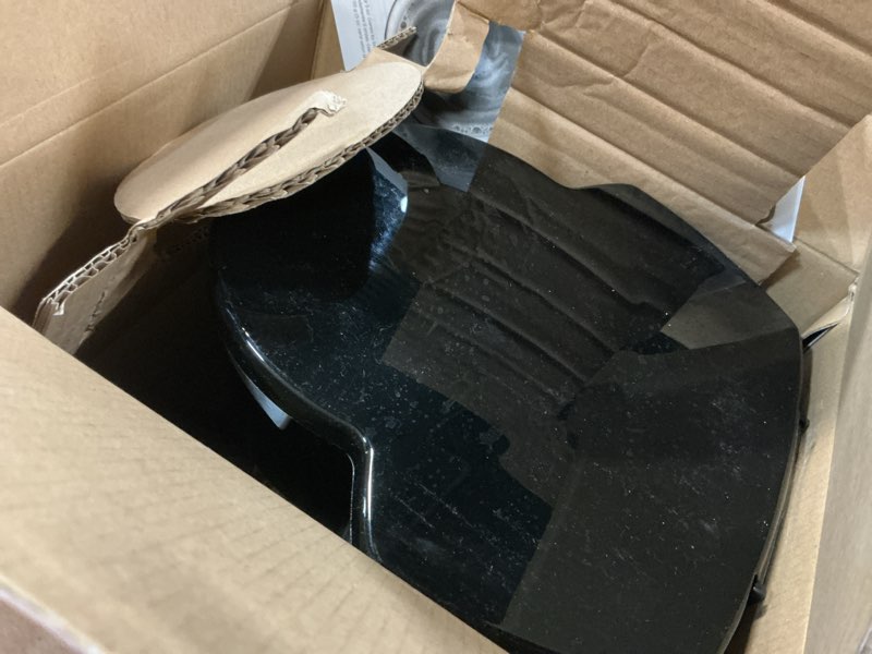 Condition photo showing As Is for black+decker 12-cup digital coffee maker, programmable, washable basket filter, sneak-a-cup, auto brew, water window, keep hot plate, black black coffeemaker