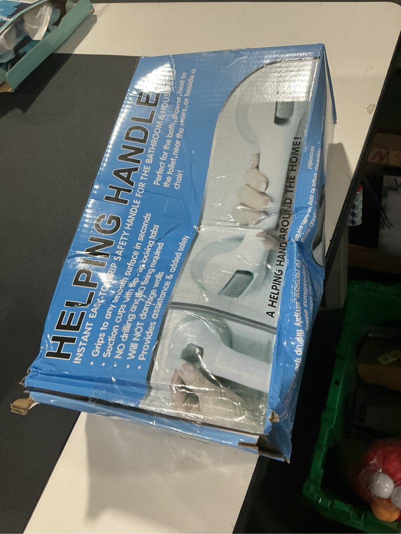 Condition photo showing New/Like New for Shower Handle Grab Bars Bathtubs - 2Packs 12inch for Bathroom with Strong Hold Suction Cup, Balance 