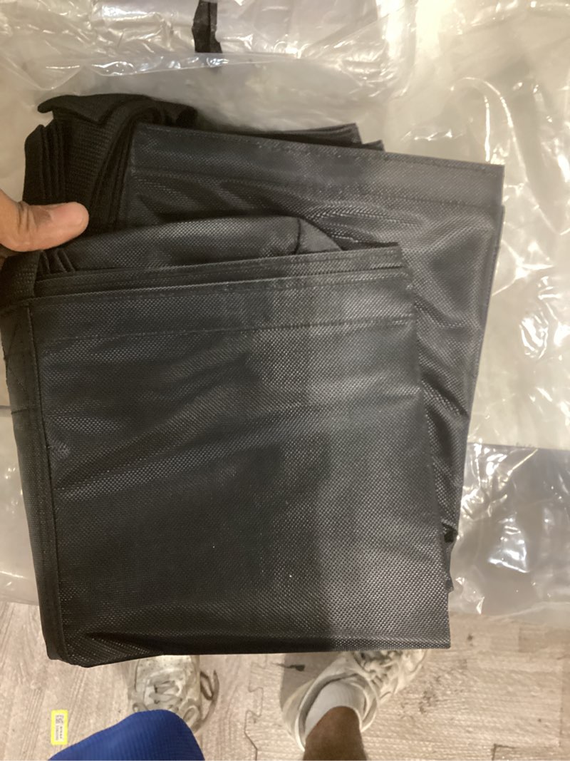 Condition photo showing Good Condition for eurmax usa 4-pack 150lbs capacity universal canopy weight bags,heavy duty windproof sandbags with all-around wrap design,ultimate stability for pop up tent,shelter in high winds(sand not included) standard black