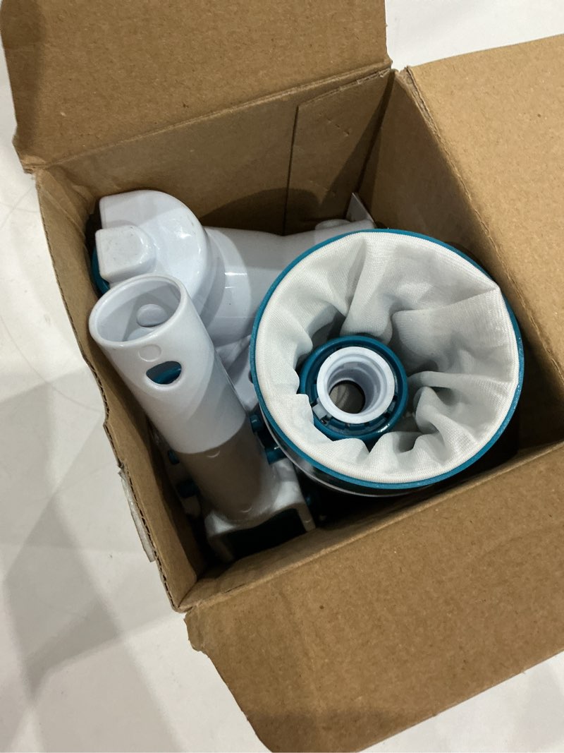 Condition photo showing As Is for project source 5-in handheld pool vacuum