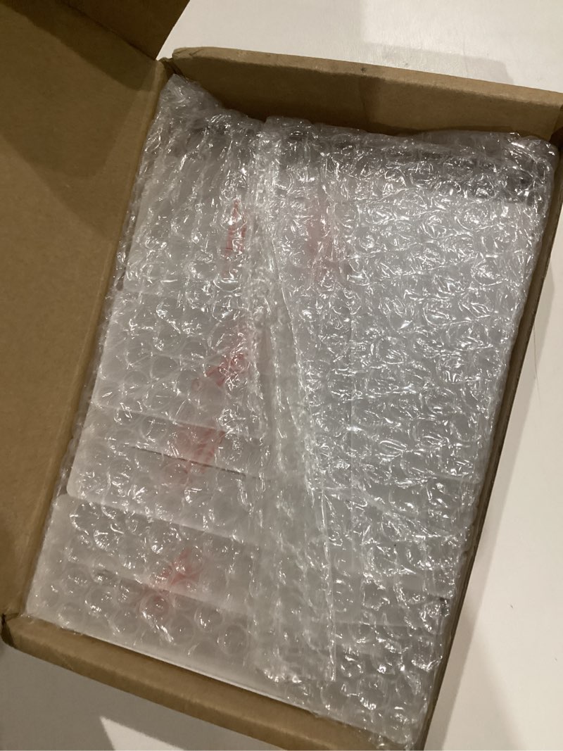 Condition photo showing Good Condition for Juexica 30 Packs 5x7 Inch Clear Acrylic Arch Sign - Blank DIY Table Numbers with Stand for Weddings, Office Parties & Menus