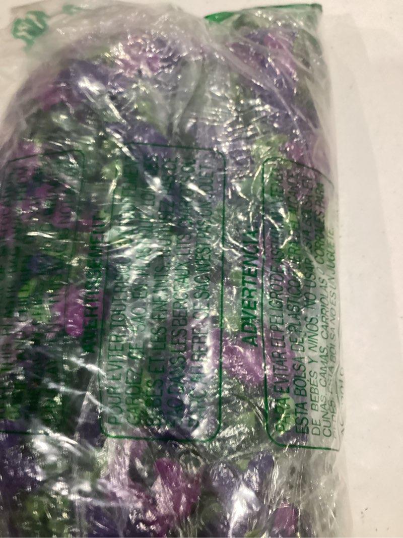 Condition photo showing Good Condition for inqcmy artificial fake hanging flowers plants for outdoor summer decoration,2 pcs faux silk daisy with eucalyptus leaves,uv resistant look real for outside home planter porch patio balcony yard decor double purple 2pcs