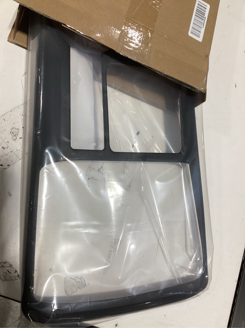 Condition photo showing New/Like New for Voodonala for Toyota 4Runner Gear Shift Panel Cover Center Console Interior Trim for Toyota 4Runner SUV 2010-2023(Matte Black,1PC,ABS)