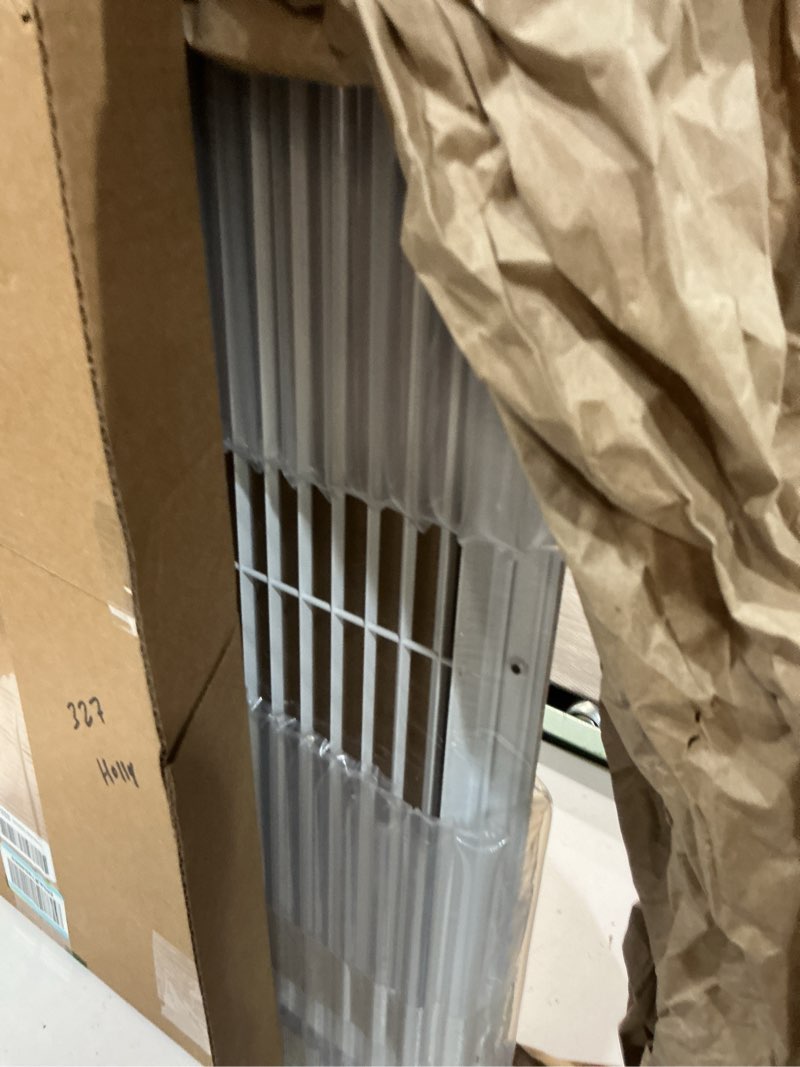 Condition photo showing New/Like New for hvac premium 24" x 14" aluminum return grille - easy air flow - linear bar grilles [outer dimensions: 25.875 x 15.875] 24 x 14