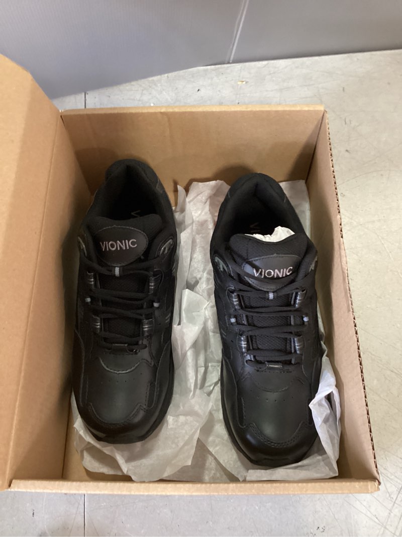 The Plantar Fasciitis Orthopedic Walking Shoes color Black (Size 12)