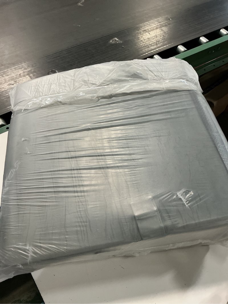 Condition photo showing As Is for 3Pcs Wedge Pillow Set for After Surgery,Acid Reflux Relief, Adjustable Bed Wedge Pillows for Sleeping,Anti Snore, Memory Foam Triangle Pillow for Back&Neck&Shoulder Pain Relief, Plush Grey Plush Grey 12 IN+1 Head pillow