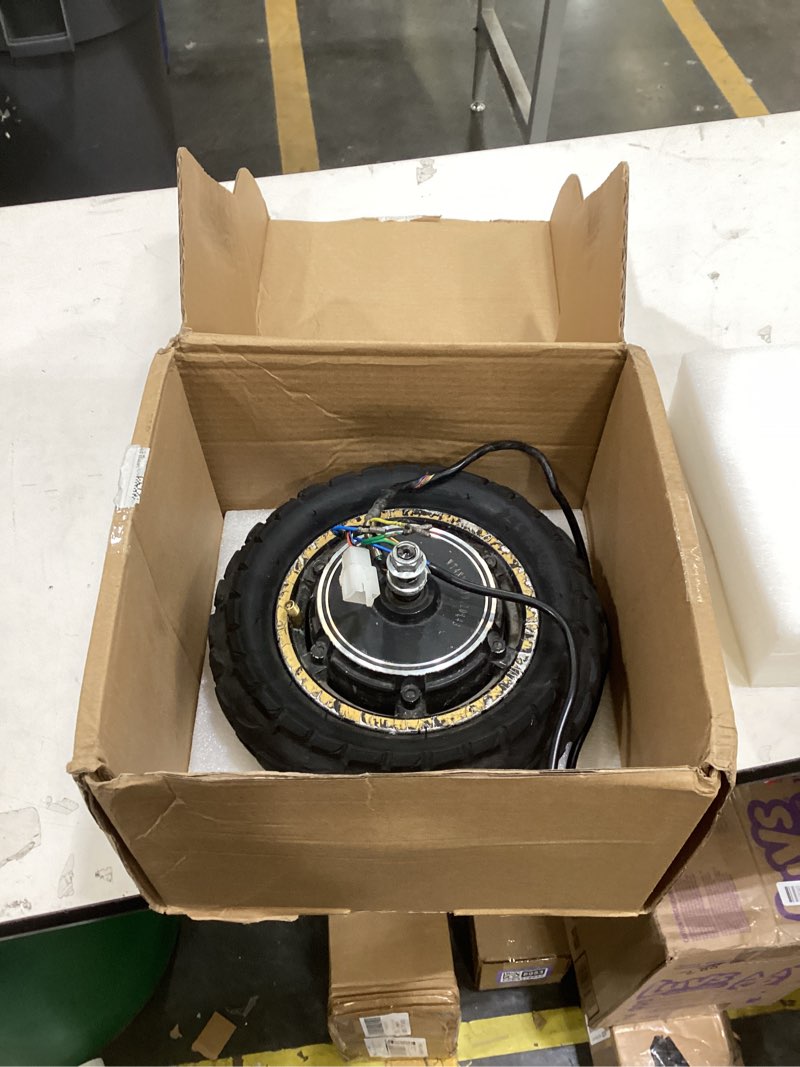 Condition photo showing Good Condition for electric scooter hub motor rear wheel for m4 m4pro, 10 inch 48v 800w rear wheel drive motor replacement with tire, accessories, scooter part, easy installation