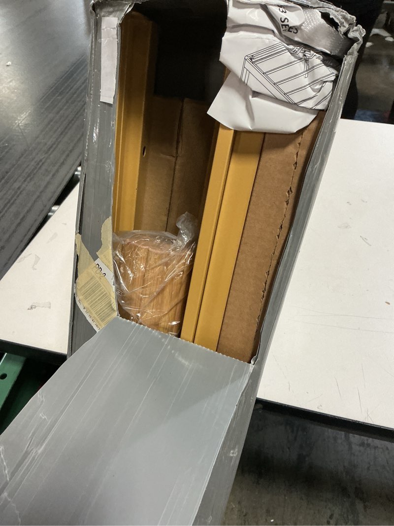 Condition photo showing Good Condition for COMASACH 14 Inch Full Wood Platform Bed?Mid-Century Wood Bed Frame Full Size, No Box Spring Needed, Natural Finish, Easy Assembly Full 14 Inch