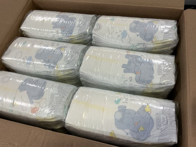 Condition photo showing New/Like New for Pampers Swaddlers Diapers, Size 4 (15-34 lbs), 150 Count, Absorbent, Keeps Baby Dry and Comfortable, Skin Safe Disposable Baby Diaper (Packaging May Vary) Size 4 150