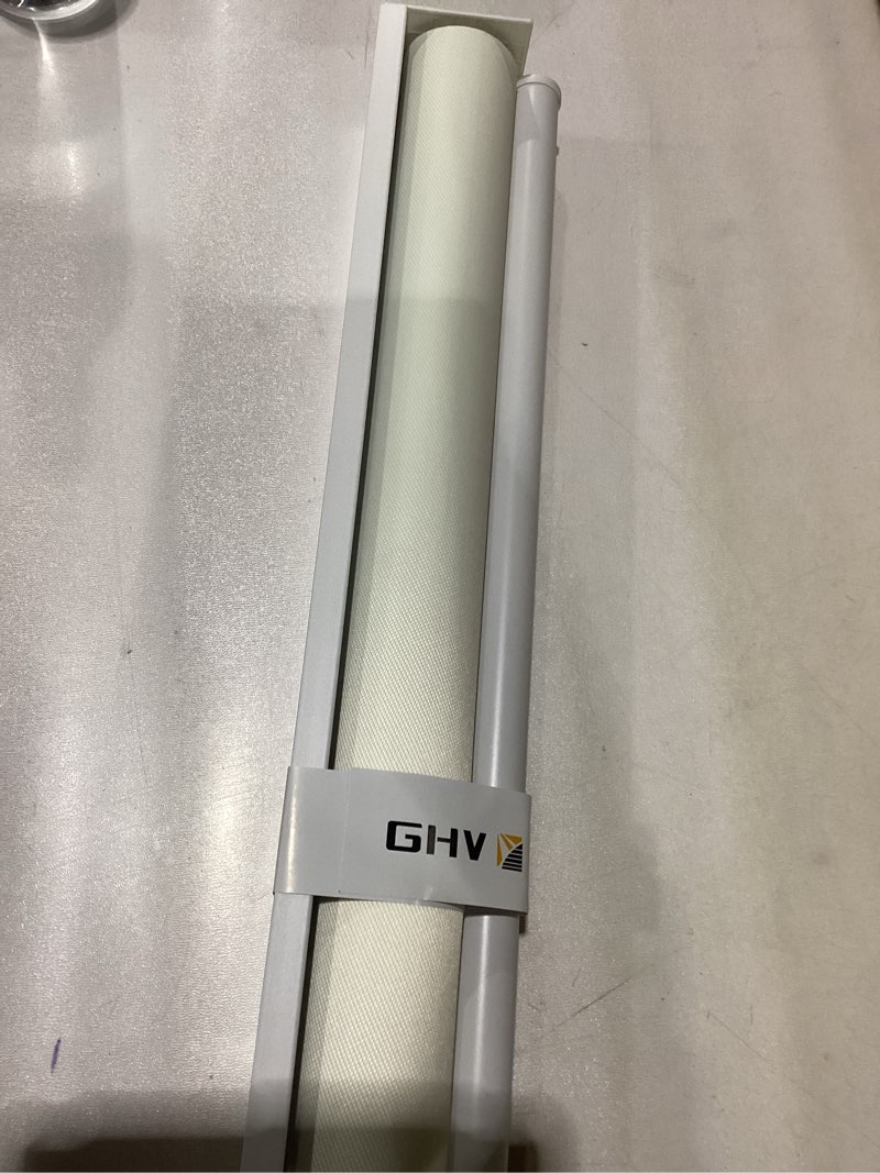 Condition photo showing New/Like New for GHV Cordless Zebra Blinds for Windows Free-Stop Shades Light Filtering Dual Layer Light Control for Day and Night (Beige, 31 in (W) x 64 in (H)) Beige 31 in (W) x 64 in (H)