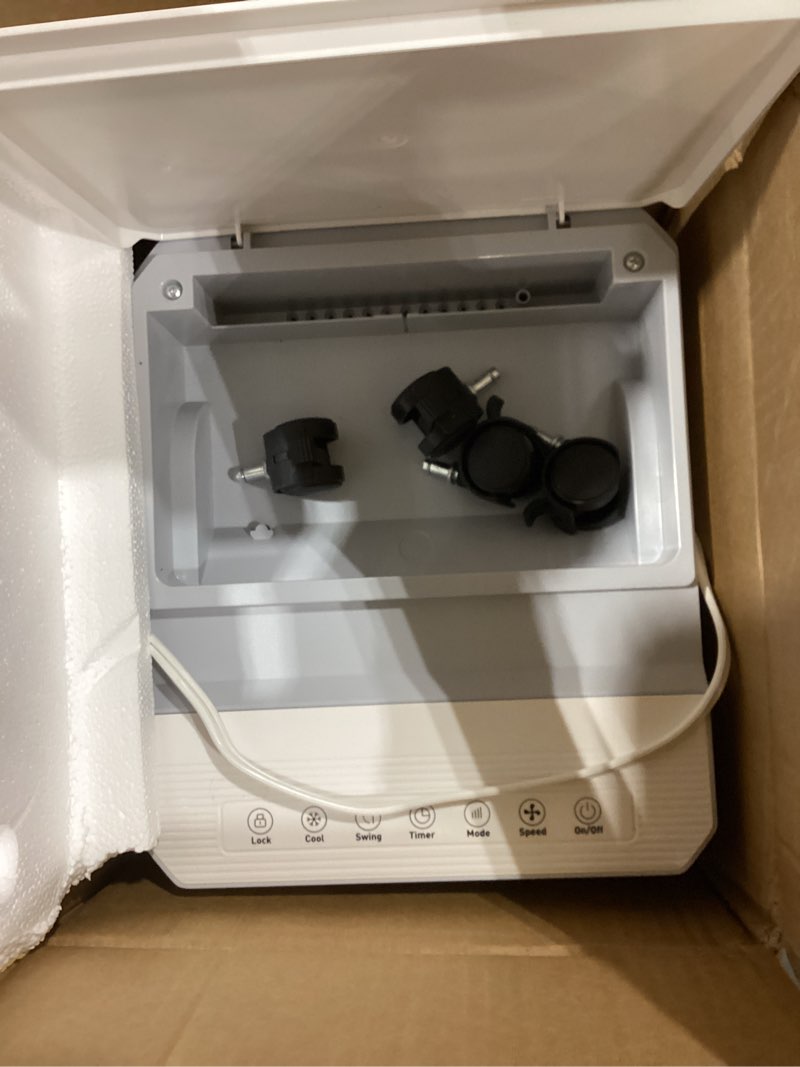 Condition photo showing New/Like New for windowless portable air conditioners fan, evaporative air cooler w/3 modes & 3 speeds, 12h timer for smart auto-off, 2-gal tank for 20h cooling,16ft remote,no hose needed,46db swamp cooler