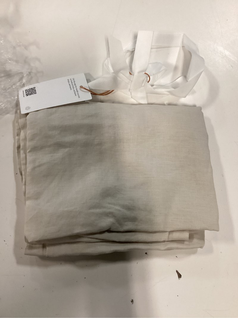 Condition photo showing New/Like New for european linen euro sham, euro, sand