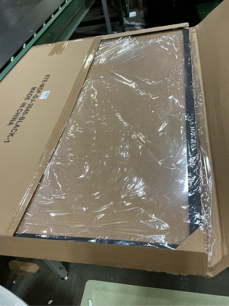 Condition photo showing Good Condition for Engineered Wood 30x40 Frame, Black Picture Frame for 30 x 40 Inch Poster Puzzle Photo, Light Weight 30 by 40 Poster Frame with Wood-grain for Wall - 1 Pack/Black/30 x40 1 30x40