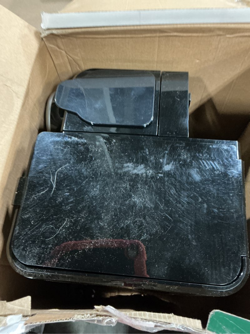 Condition photo showing As Is for Cuisinart 12-Cup Coffee Maker, Single-Serve Brewer Glass Carafe, Automatic Hot & Iced Coffee Machine, Brew Strength Control and Brew Pause, SS-16BKS, Black Stainless Steel