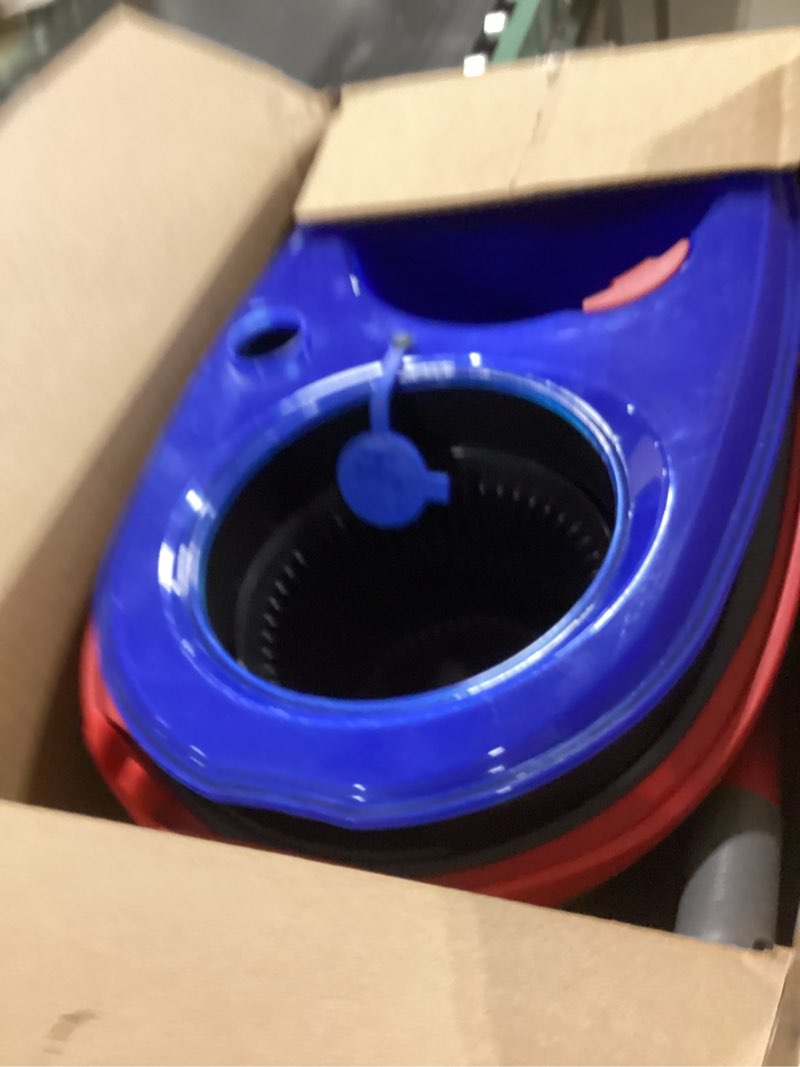 Condition photo showing Good Condition for O-Cedar RinseClean Spin Mop & Bucket System | Clean with Clean Water | Removes 99% of Bacteria Rinseclean Spin Mop & Bucket Cleaning System