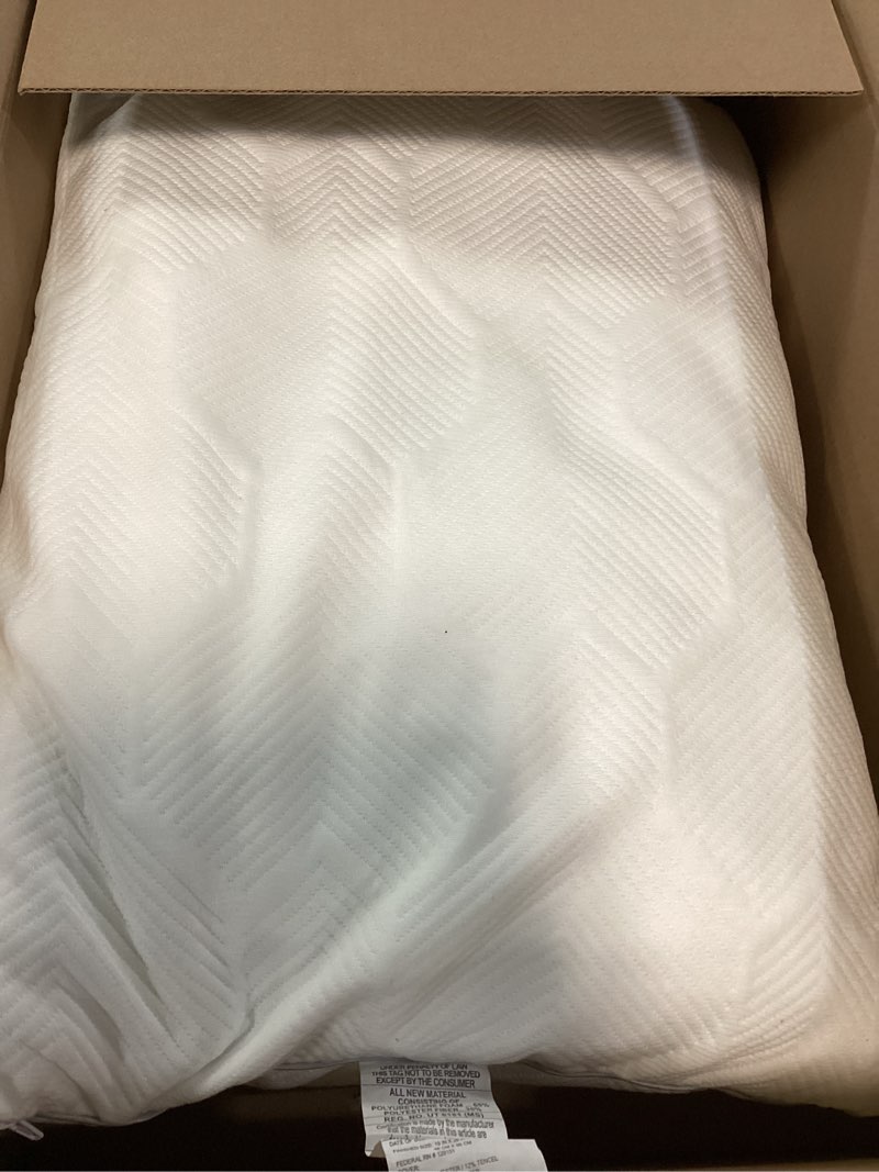 Condition photo showing Good Condition for Sleep Innovations 2-in-1 Memory Foam Pillow and Alternative Down Fiber Fill, Standard Size, Side, Stomach, and Back Sleepers, Soft-to-Medium Support