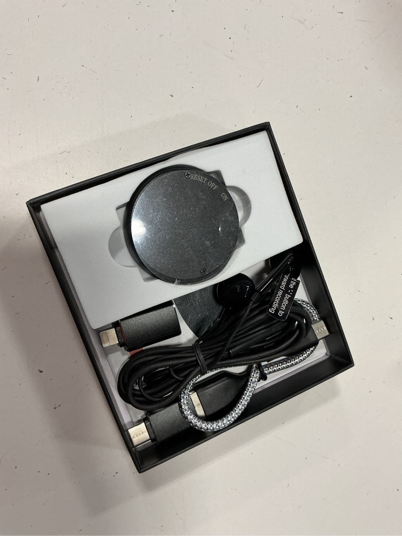 Condition photo showing Good Condition for 128gb magnetic voice activated recorder - digital voice recorder with dsp 5.0 triple ai-intelligent noise cancellation, 9800hrs dictaphone with playback for lecture meeting, recording device, mp3
