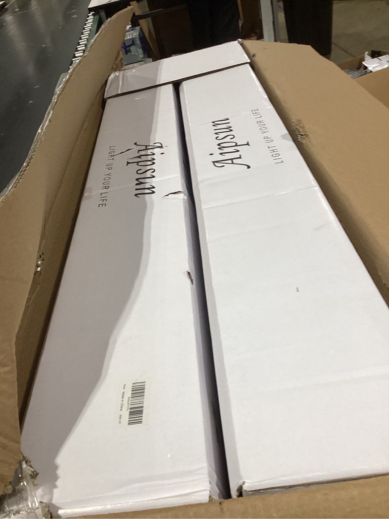 Condition photo showing New/Like New for aipsun bathroom light fixtures modern vanity light for bathroom crystal chrome bathroom vanity light 5 light (exclude bulb)