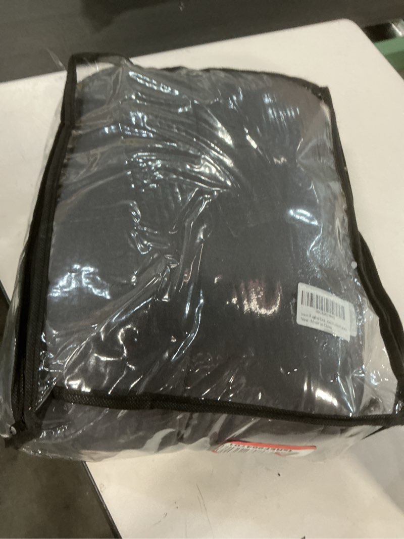 Condition photo showing Good Condition for 25 lbs weighted blanket Queen Size for Adults (60”x 80”, Grey) Cooling Heavy Blanket for Sleeping Perfect for 240-260 lbs, Winter Thick Breathable Blanket with Premium Glass Bead, Machine Washable Grey 60X80-25 lbs