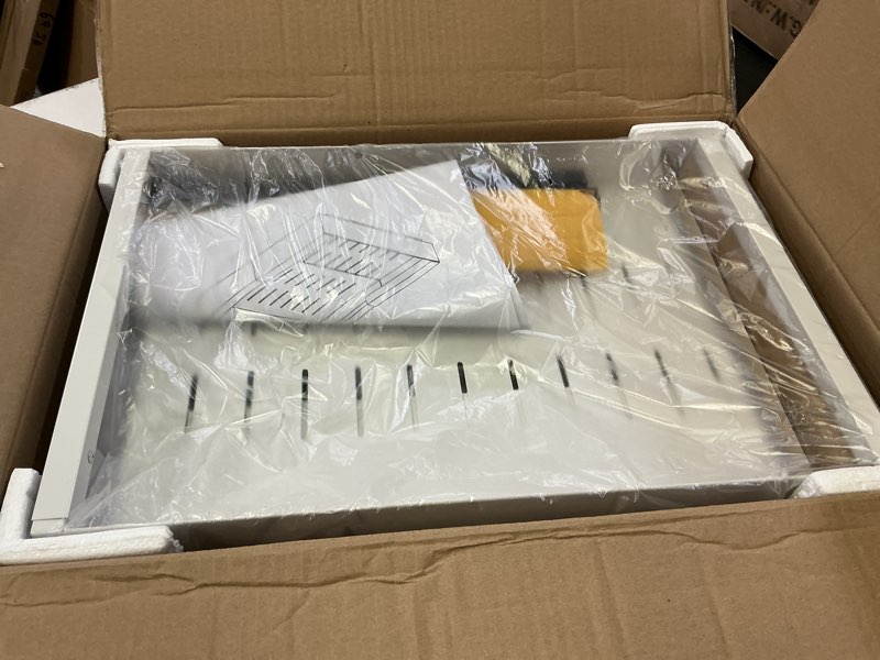 Condition photo showing Good Condition for delamu 21" deep pull out cabinet organizer, expandable (12.3 "-20.8" w) pull out drawers for cabinets, expandable slide out drawers for kitchen, cabinets, bathroom, pantry storage, white, 1 pack white 21" d 1 pack