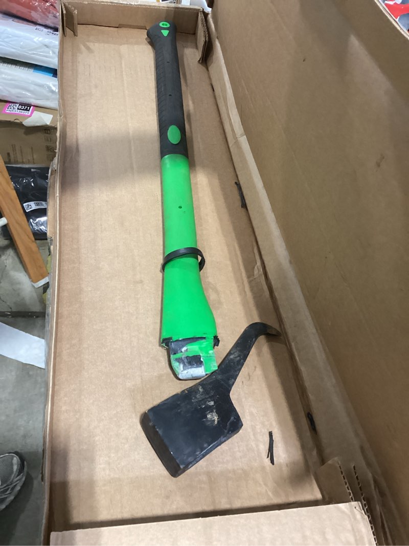 Condition photo showing As Is for hookaroon 15 inch, pickaroon forged steel, with anti-slip & shock reduction grip, for log lifting and moving wood firewood tool