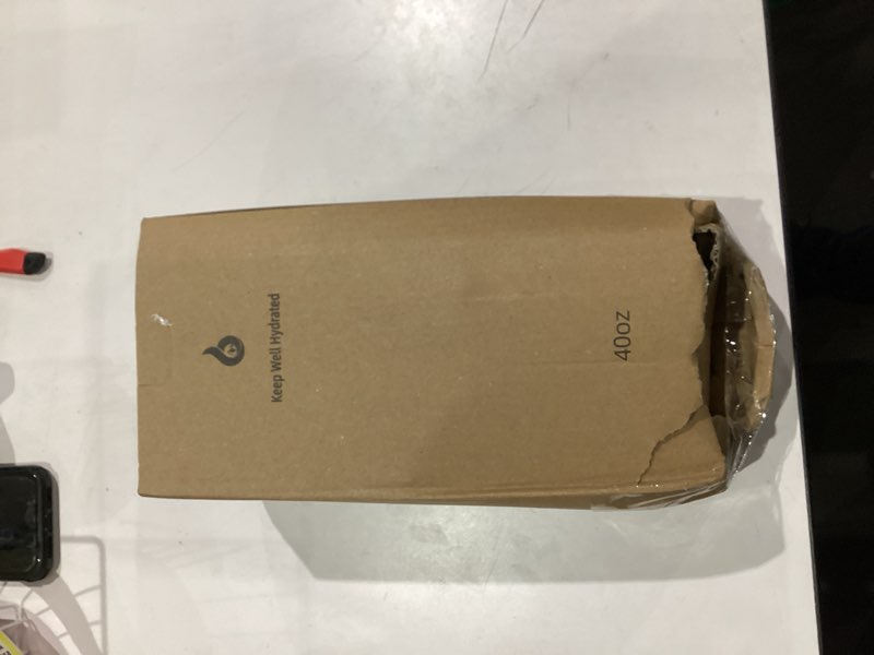 Condition photo showing New/Like New for BJPKPK 40 oz Insulated Tumbler With Lid And Straw Stainless Steel Tumblers Cup With Handle For Women And Men,Blue Haze 40 Ounces Blue Haze