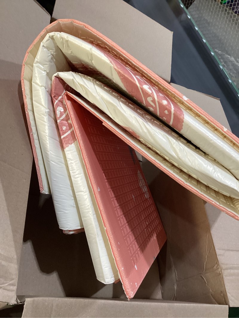 Condition photo showing Good Condition for JumpOff Jo - Large Waterproof Foam Padded Play Mat for Infants, Babies, Toddlers, Play Pens & Tummy Time, Foldable Activity Mat, 70 in. x 59 in. - Flower Power