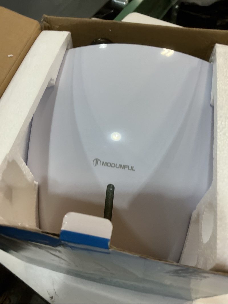 Condition photo showing New/Like New for modunful Hand Dryers for Bathrooms Commercial, Electric Hand Dryer Touchless, Extra Quiet Low Noise(40db), Wall Mounted Type(1600) White