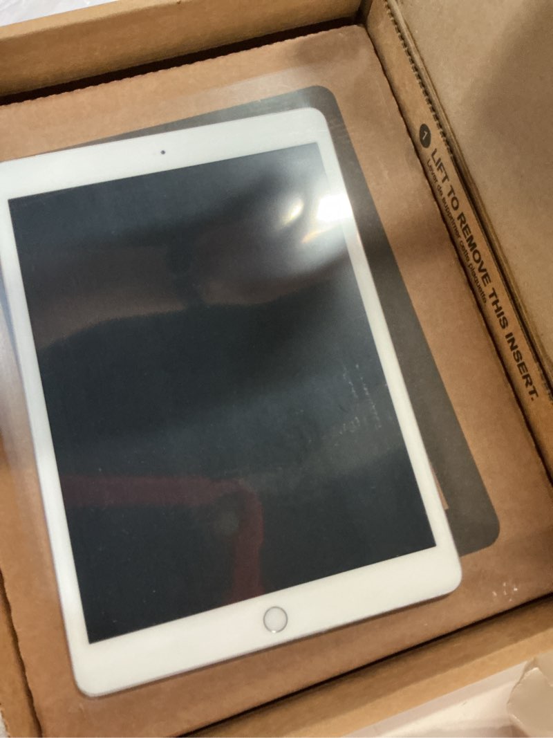 Condition photo showing New/Like New for Apple 2020 iPad 8th Gen 10.2-inch, Wi-Fi + Cellular, 32GB - Silver (Renewed) 32GB Silver WiFi + Cellular