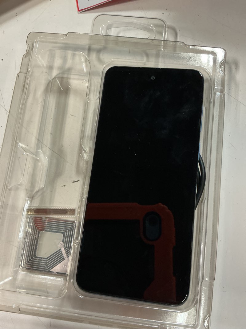 Condition photo showing Good Condition for walmart family mobile moto g play 2024, 64gb, 4g, blue - prepaid smartphone [locked to walmart family mobile].  *** working condition verified. no network or connectivity tests were performed. bidder be advised ***