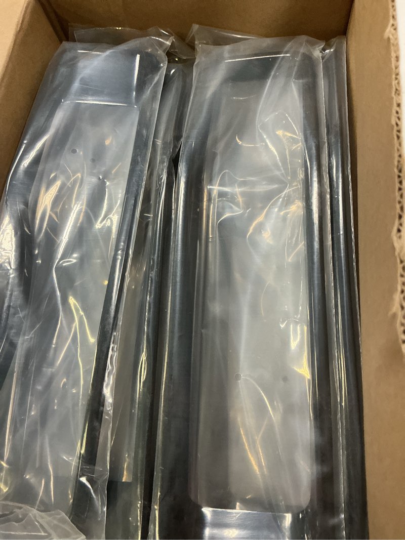 Condition photo showing New/Like New for front grill inserts grille inserts & headlight bezels cover trim for 2018-2023 jeep wrangler jl sahara/rubicon only