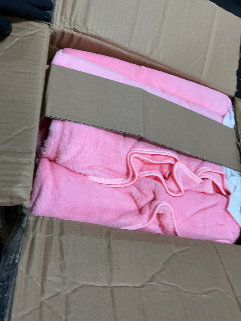 Condition photo showing Good Condition for Windyun 4 Pack Kids Teepee Tent for Slumber Party with Mattress and Lights, Sleepover Tents for Girls Boys Indoor Outdoor Cotton Teepee with Airbed Tray Blanket Birthday Party Supplies(Pink)