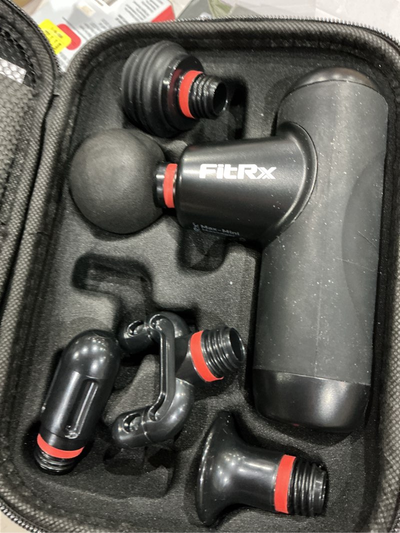 Condition photo showing Good Condition for fitrx mini pro neck and back massager, handheld deep tissue muscle massage gun