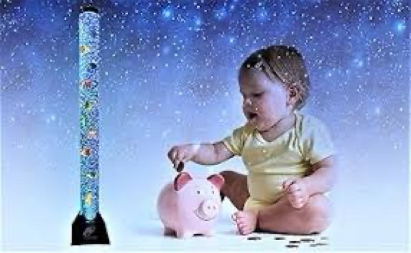 similar lightahead extra large 4ft led bubble fake fish tube – sensory aquarium lamp with 10 floating fish &