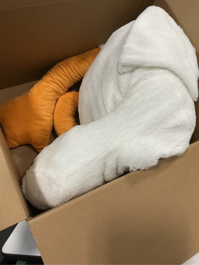 Condition photo showing Good Condition for Haengbuk-Goose Stuffed Animal, 74.8in/190cm Giant Sleeping Hugging Pillow, Soft White Swan Plush Toy, Gift for Kids, Friends or Family 74.8 inches