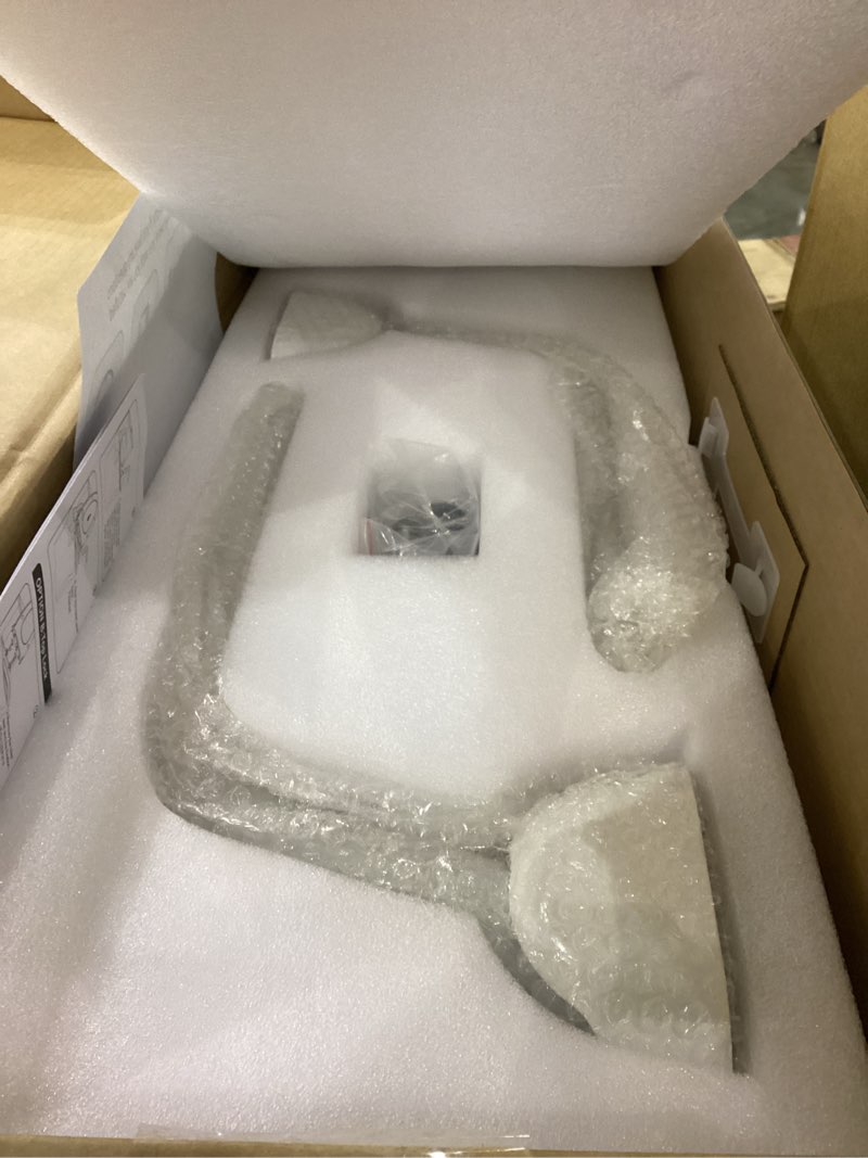 Condition photo showing New/Like New for Toilet Safety Rails for Seniors, Adjustable Armrest, Space Saving, Stylish and Durable, Anti Slip and Anti Fall, Suitable for Elderly, Disabled, Pregnant Women with Armrest Toilet Safety Rail New Toilet Rails