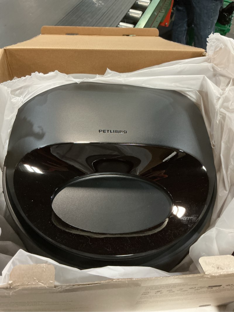 Condition photo showing Good Condition for PETLIBRO Automatic Cat Feeder Wet Food with Stainless Steel Bowl, Refrigerated Auto Cat Feeder with Semiconductor Cooling, 3 Fresh Meals for 3 Days, App-Controlled Pet Food Dispenser, Easy to Clean Black Feeder