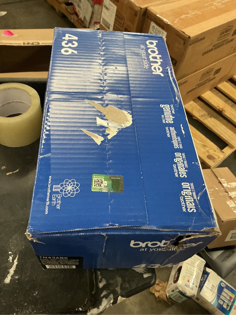 Condition photo showing New/Like New for brother tn436bk super high-yield toner, black