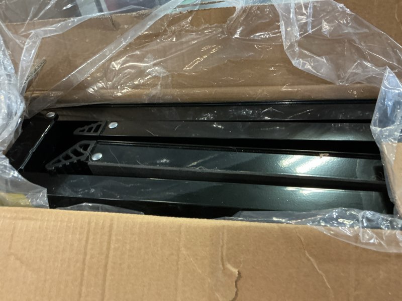 Condition photo showing Good Condition for ( similar )dog stairs for car, 6 steps foldable dog steps for truck, upgraded non-slip pet stairs for lagre dogs, metal pet stairs for suv, truck and cars