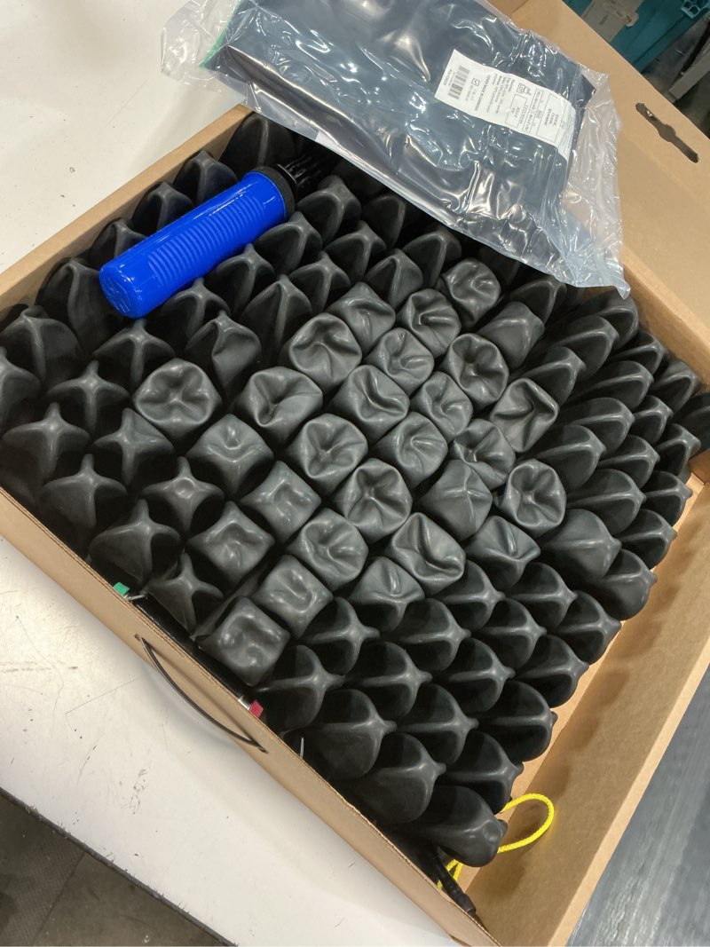 Condition photo showing Good Condition for roho quadtro select high profile seating and positioning wheelchair seat cushion 18x18 qs1010c