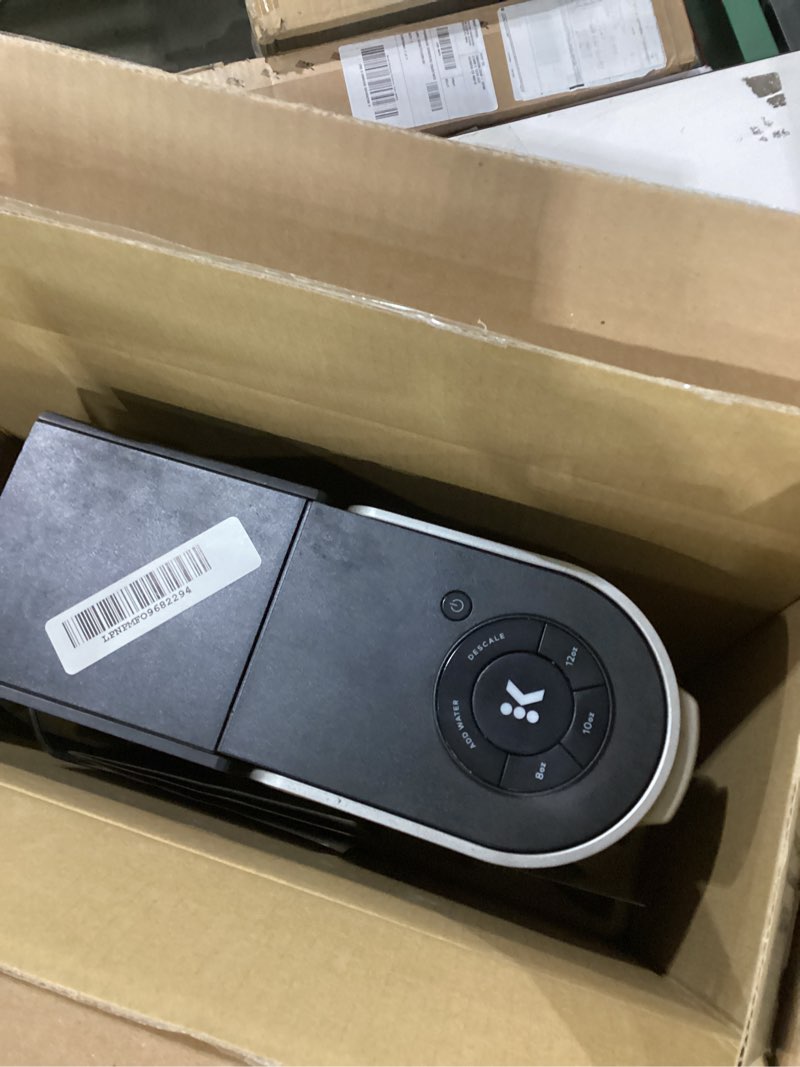 Condition photo showing As Is for “Not Tested” Keurig K-Slim Single Serve K-Cup Pod Coffee Maker, Multistream Technology, 3 Brew Sizes, Slim and Sleek Design, 46oz Removable Reservoir, Black