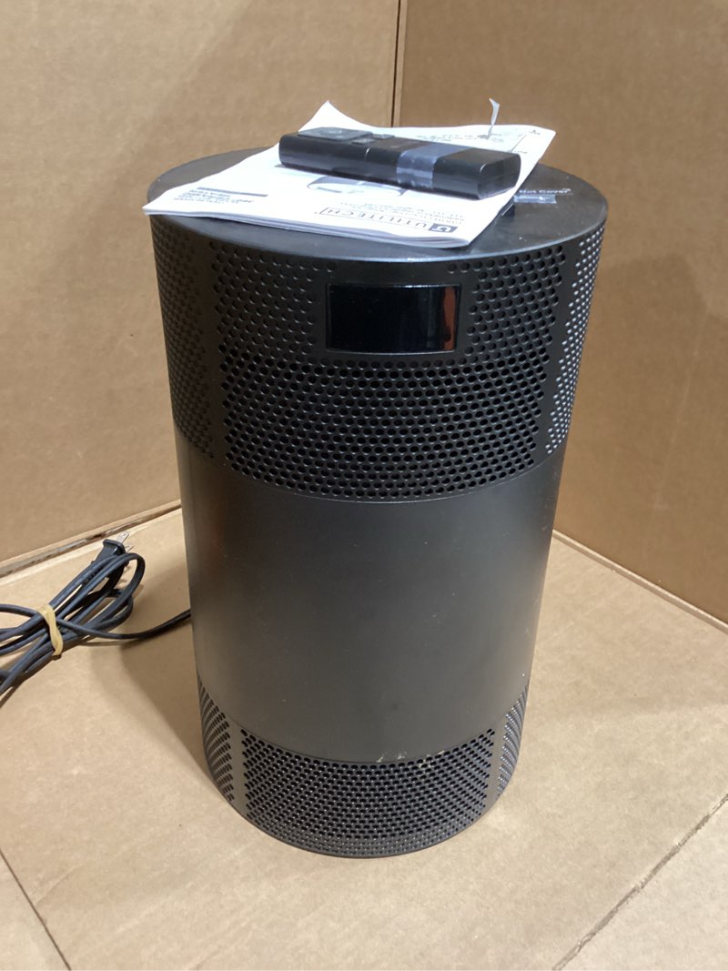 Condition photo showing As Is for Utilitech 1500W 360 Deg Ceramic Heater 1500 -Watt Ceramic Tower Indoor Electric Space Heater