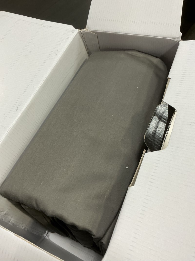 Condition photo showing Good Condition for TEXAS LINEN CO. 100% Egyptian Cotton Queen Sheets Set - Luxury 1500 Thread Count Egyptian Cotton Sheets Queen Size Bed Set, 17" Deep Pocket, Soft, Cooling Sateen Hotel Quality Bedding Set - Dark Grey Queen Dark Grey