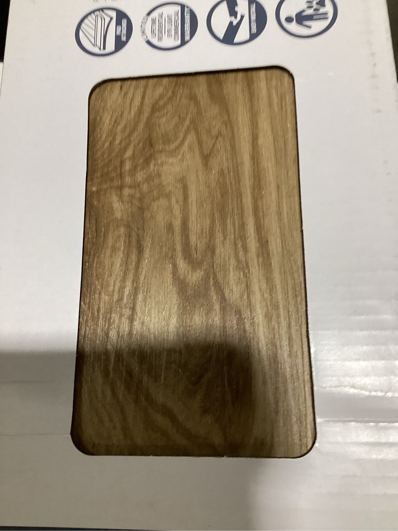 Condition photo showing Good Condition for Style Selections Jamestown Hickory 12-mil x 7-in W x 48-in L Waterproof Luxury Vinyl Plank Flooring